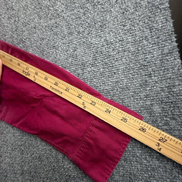 Thomas Pink Slim Large Button-Down Purple Solid Long Sleeve Shirt Men Adult - Picture 16 of 16